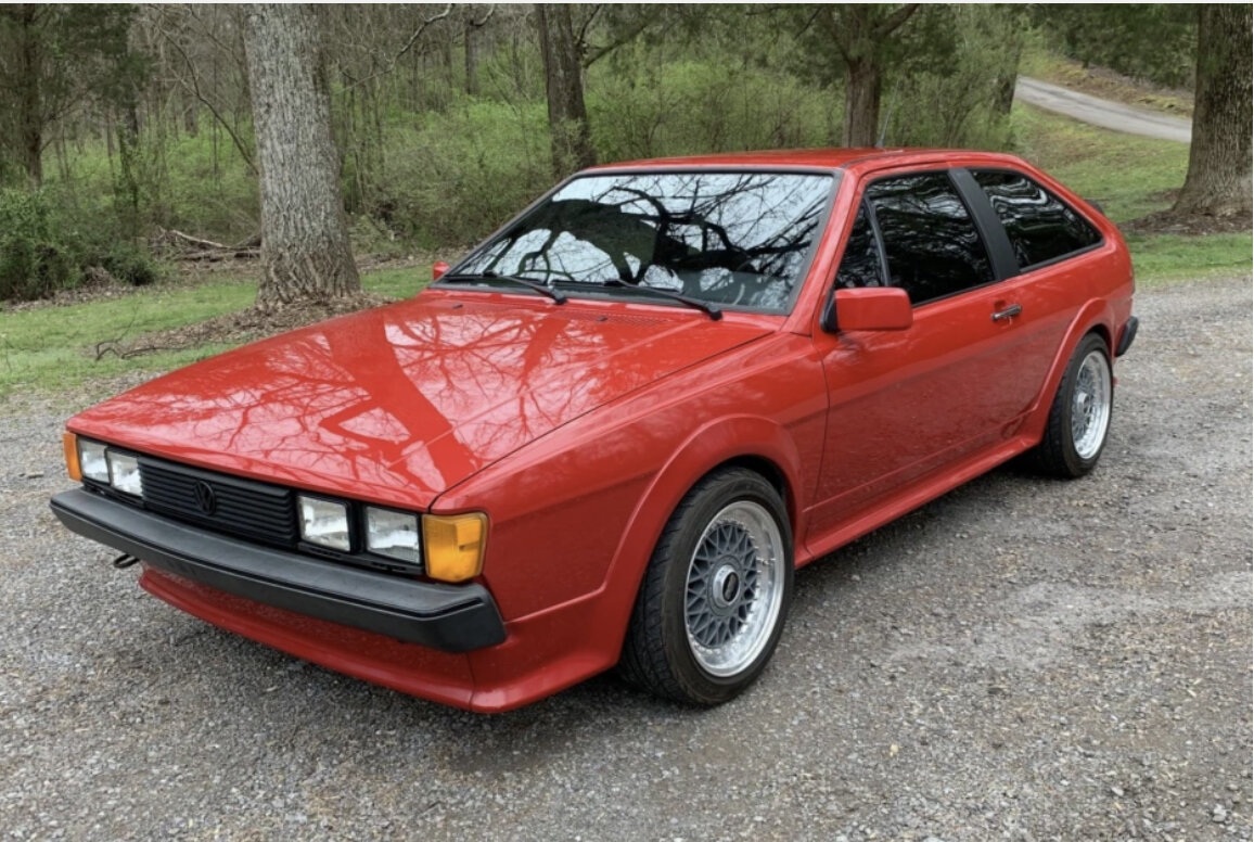 Volkswagen Scirocco 1988 года