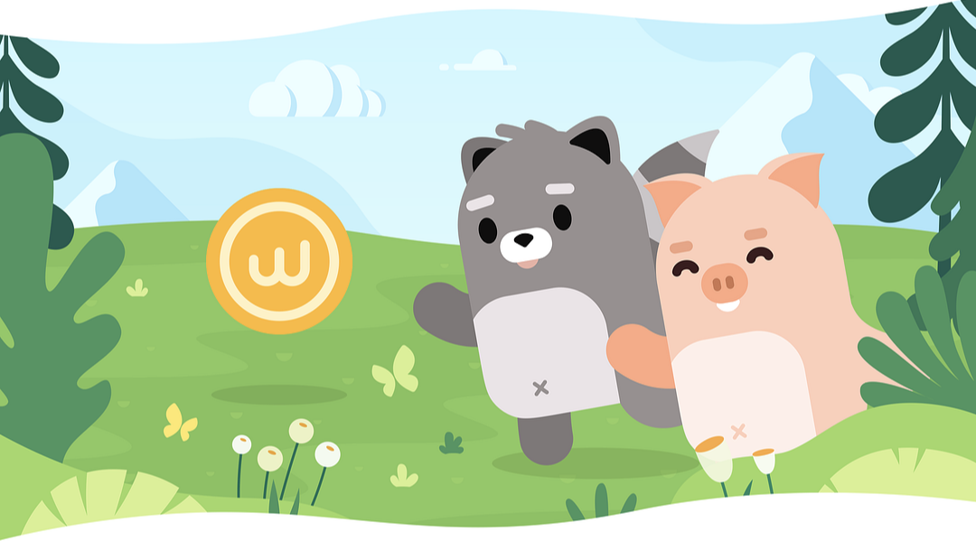 Получайте драгоценности за шаги, улучшайте своего "Кэтлета", сражайтесь с другими игроками и зарабатывайте токены WLKN!