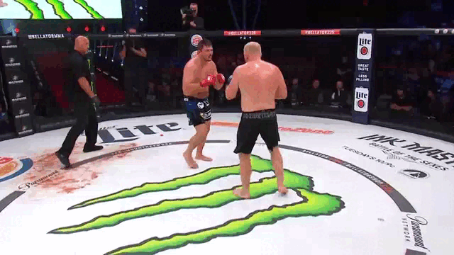Хартонов вырубает Мэтта Митриона в Bellator
