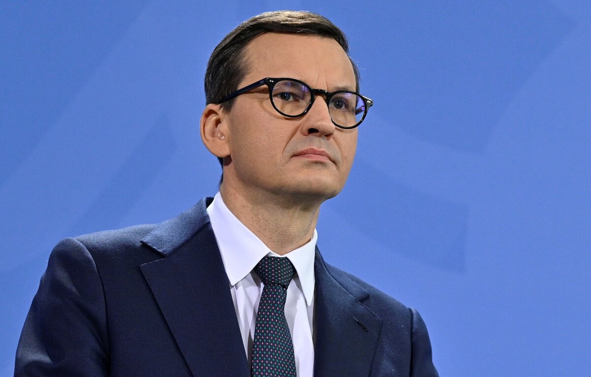    Премьер-министр Польши Матеуш Моравецкий  John MacDougall - Pool/Getty Images