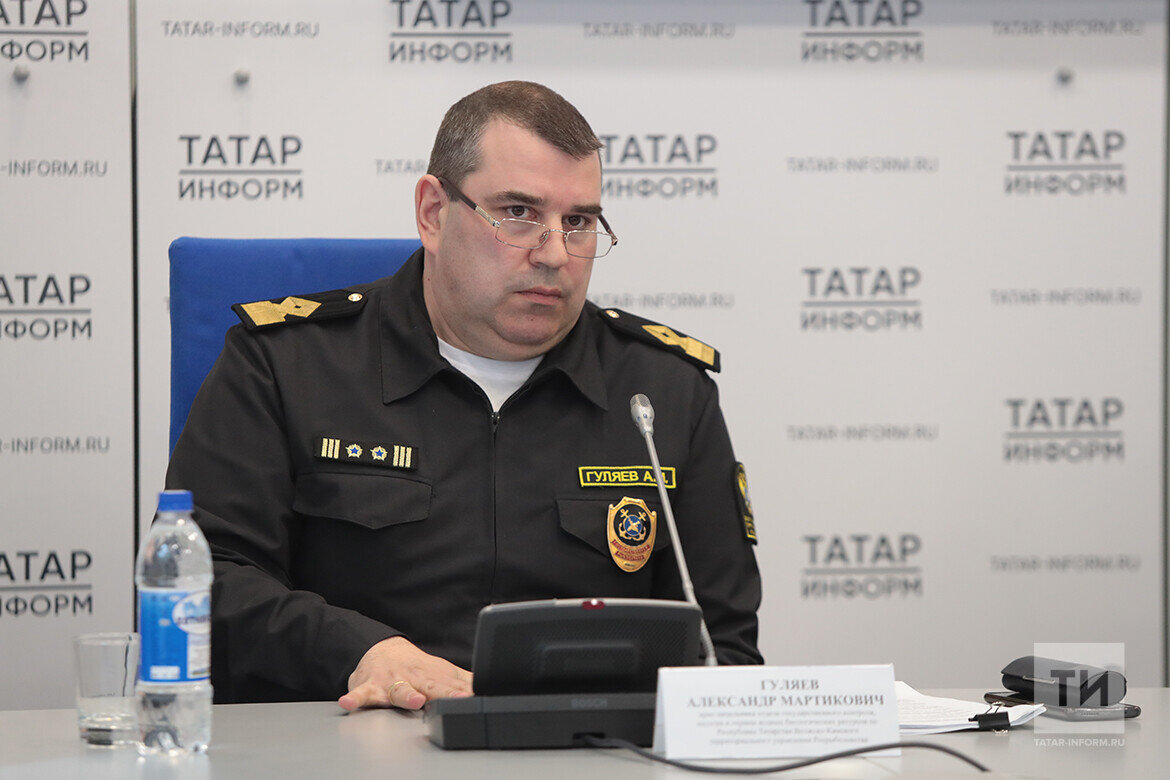 Александр Гуляев пояснил, что в период нереста вылов водных биоресурсов с судов и маломерных лодок будет запрещен. Фото: © Рамиль Гали / «Татар-информ»
