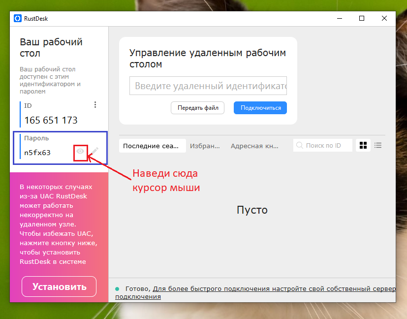 Утилита RustDesk