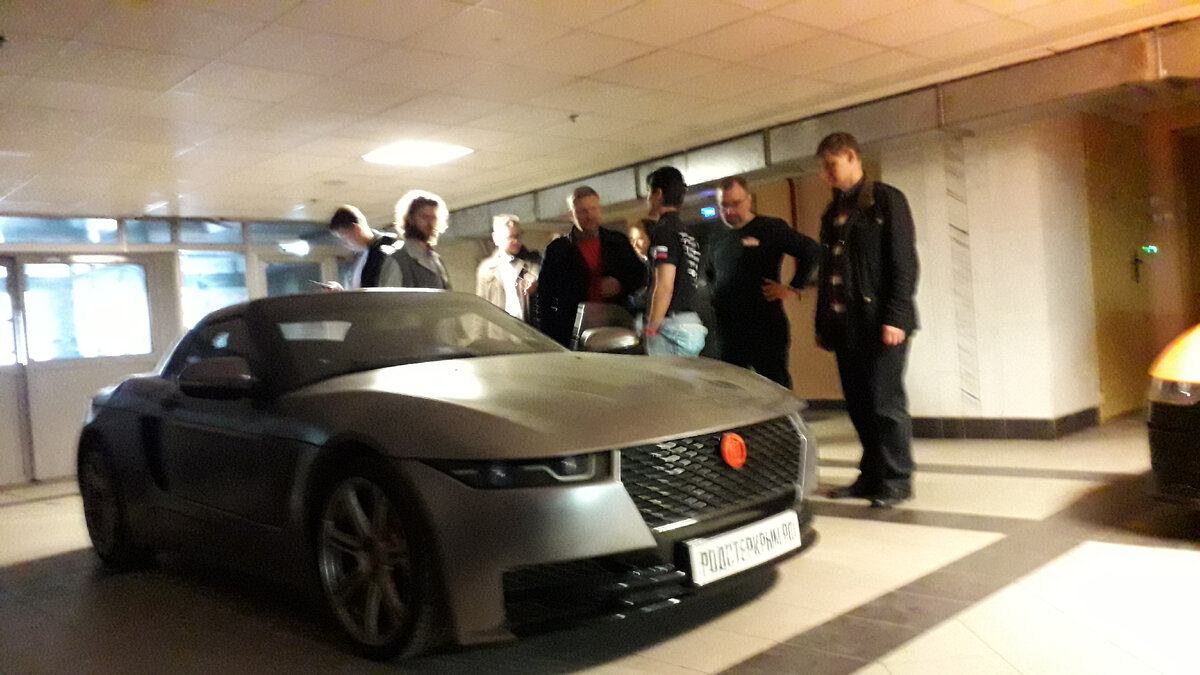 Ознакомление с новым образцом автомобиля