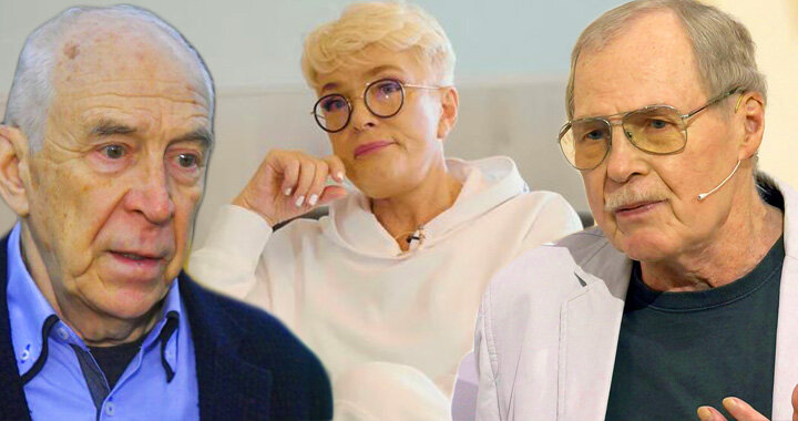 Кадры из шоу «Осторожно, Собчак!» и «Судьба человека»