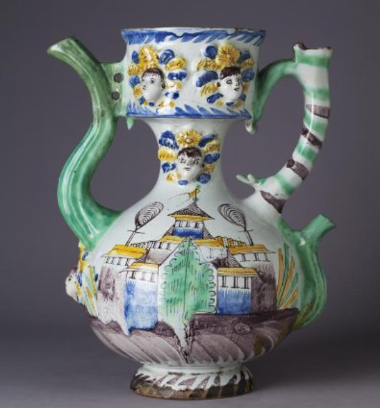 Кумган-шутиха, вторая половина XVIII в. Московская губ., Бронницкий уезд, Гжель. Источник фото: сайт Государственного Исторического Музея Москвы