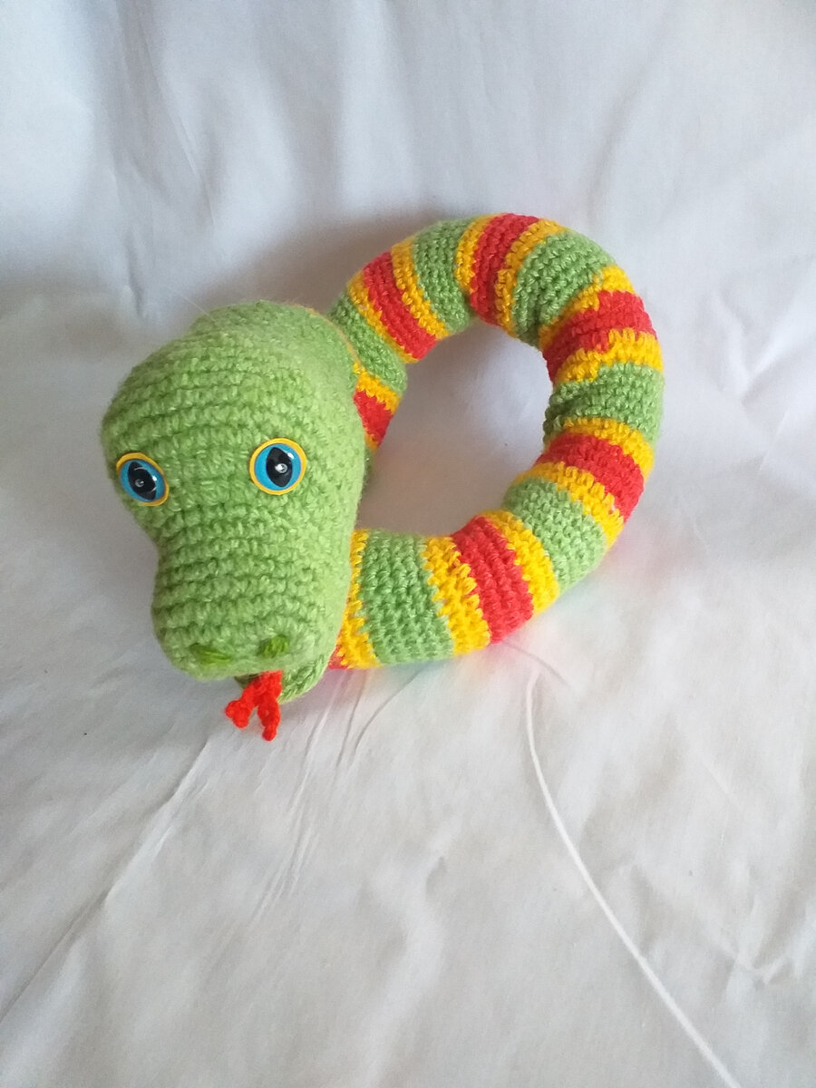 Фото автора. Готовая игрушка 