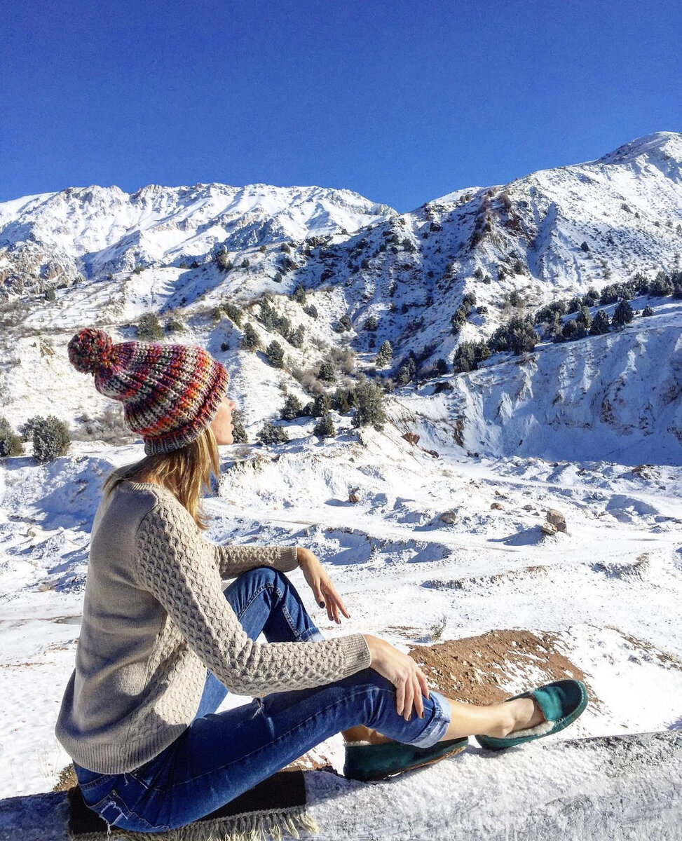 Это не Тикси, а Узбекистан. Единственное место, где  видела снег за последние 13 лет