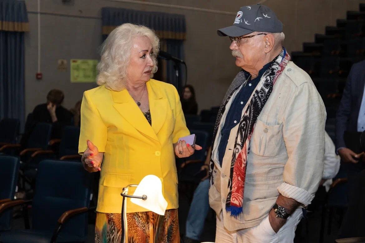 Н.С. Михалков и Е.Л. Кудрина