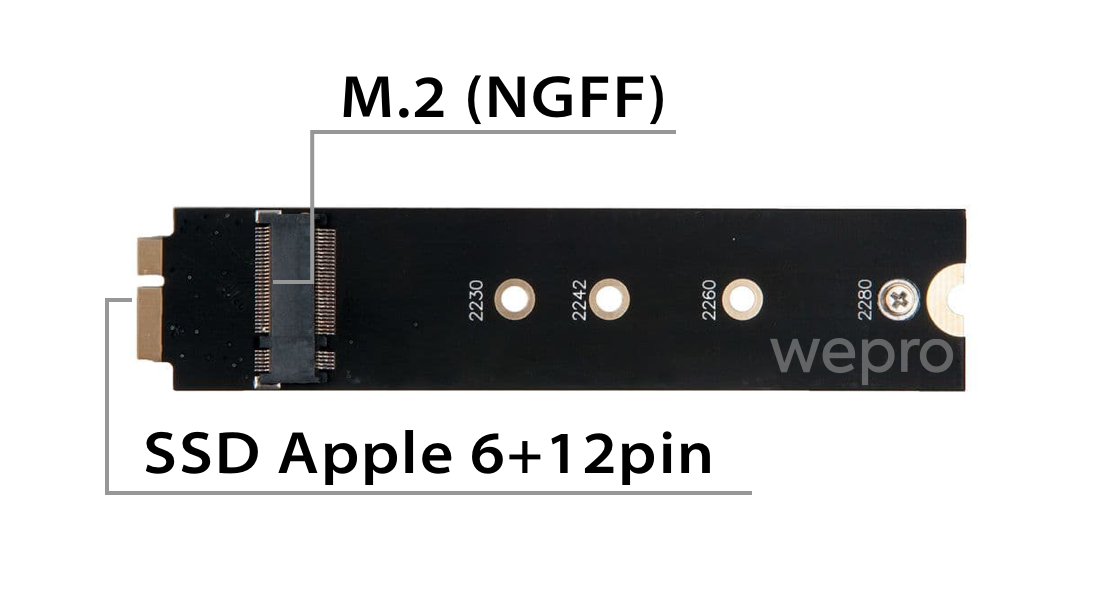 Переходник для SSD M.2 (NGFF) / NFHK N-2010N