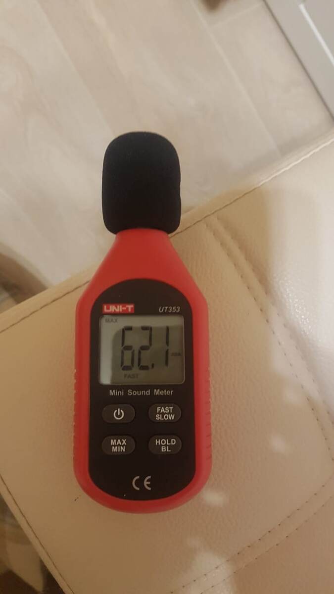 Допустимый уровень ночью - 30?!