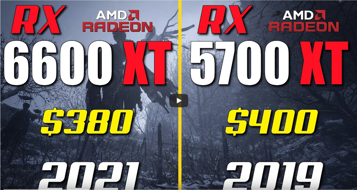 RX 5700 XT vs RX 6600 XT, посмотрел 2 теста, которые привели меня в ...