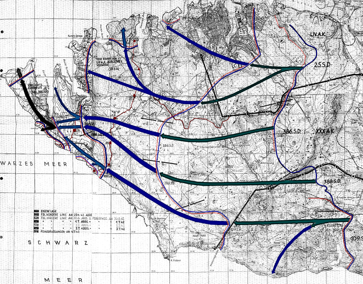 Июль 1942 года. Последние дни Севастополя. О чем не расскажут советские  документы... | История с точки зрения здравого смысла. | Дзен