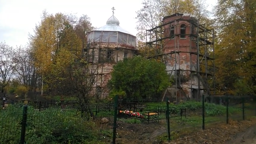 Церковь Тихвинской иконы Божией Матери 1772 года постройки