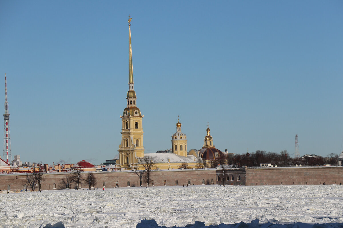 Редкость - Нева во льду