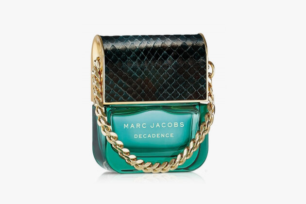 Decadence от Marc Jacobs. Описать словами его запах очень сложно, но забыть невозможно. Тонкий и прохладный, ускользающий, как тончайший шелк, он рождает в душе мечты о романтике и вечной любви. И символом этой любви для него станешь именно ты!