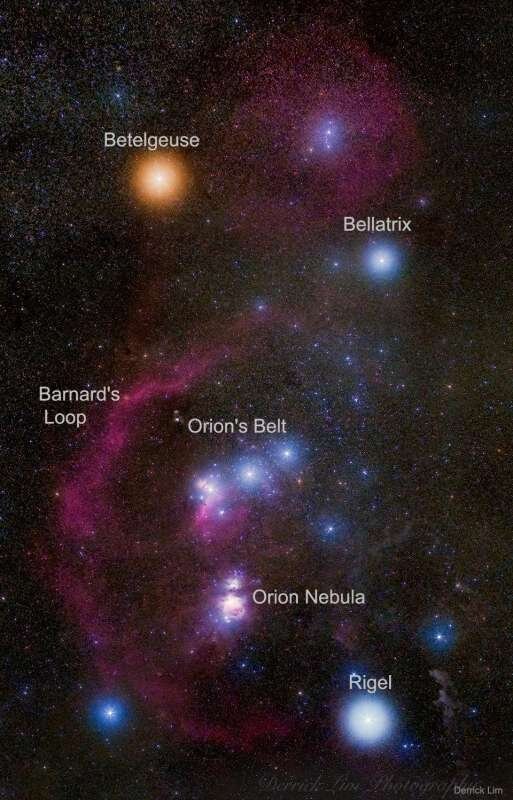 «Истинный» Орион с сайта http://www.astronet.ru