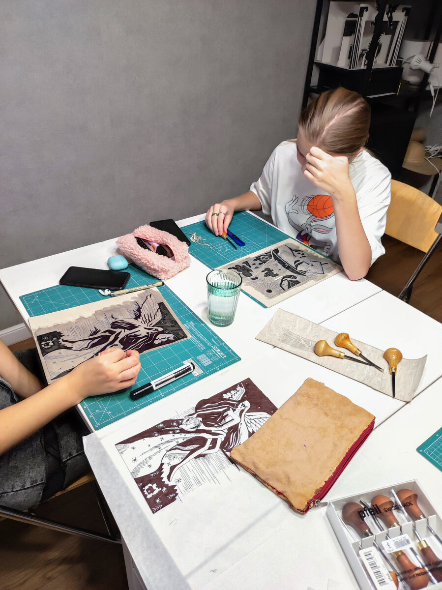 Линогравюра: подготовка к конкурсу «Эстамп — это здорово!»