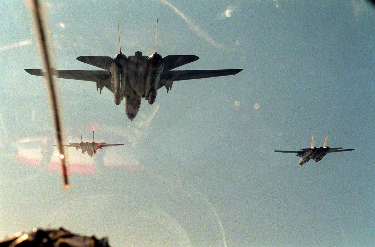 2 февраля 1991 года. Союзные самолёты летят на Ирак