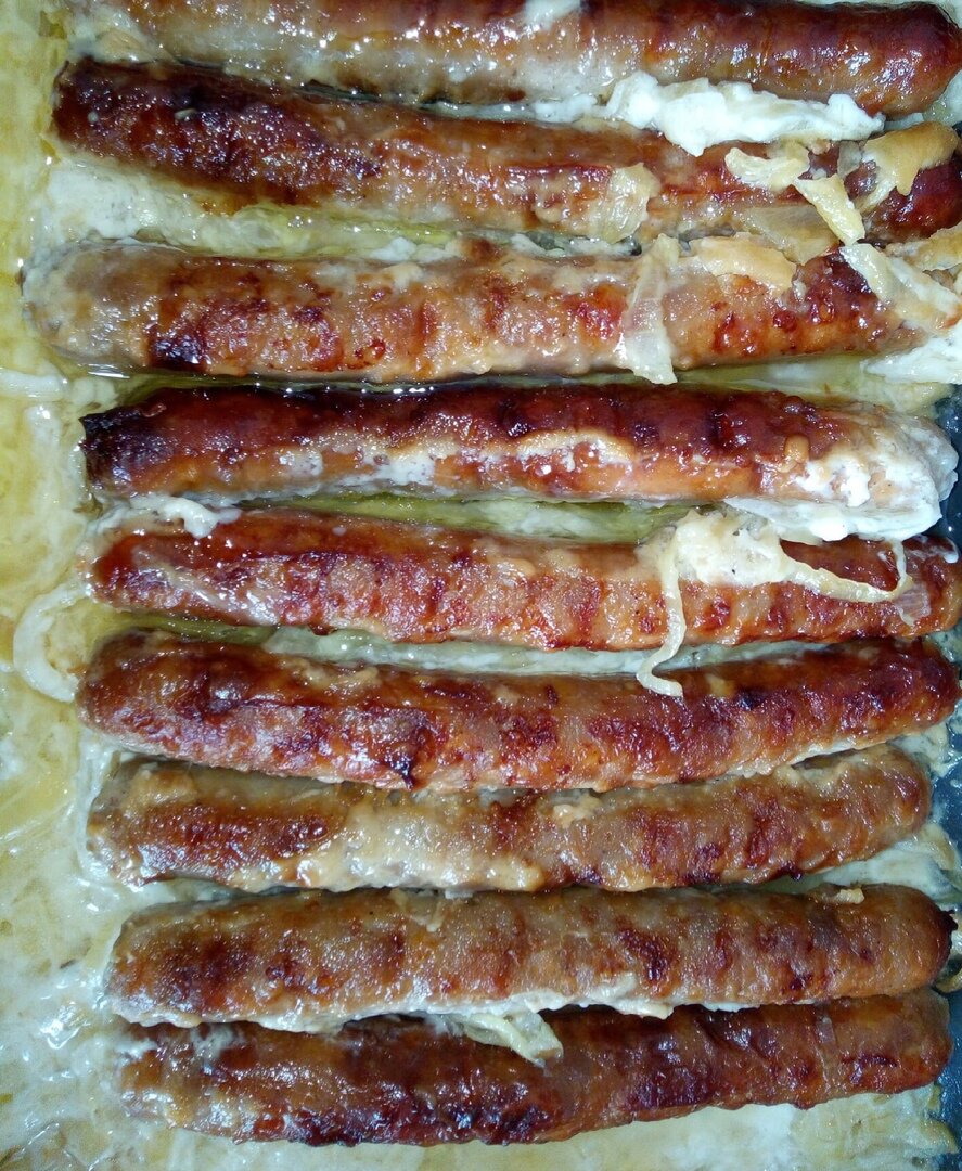 колбаски готовы