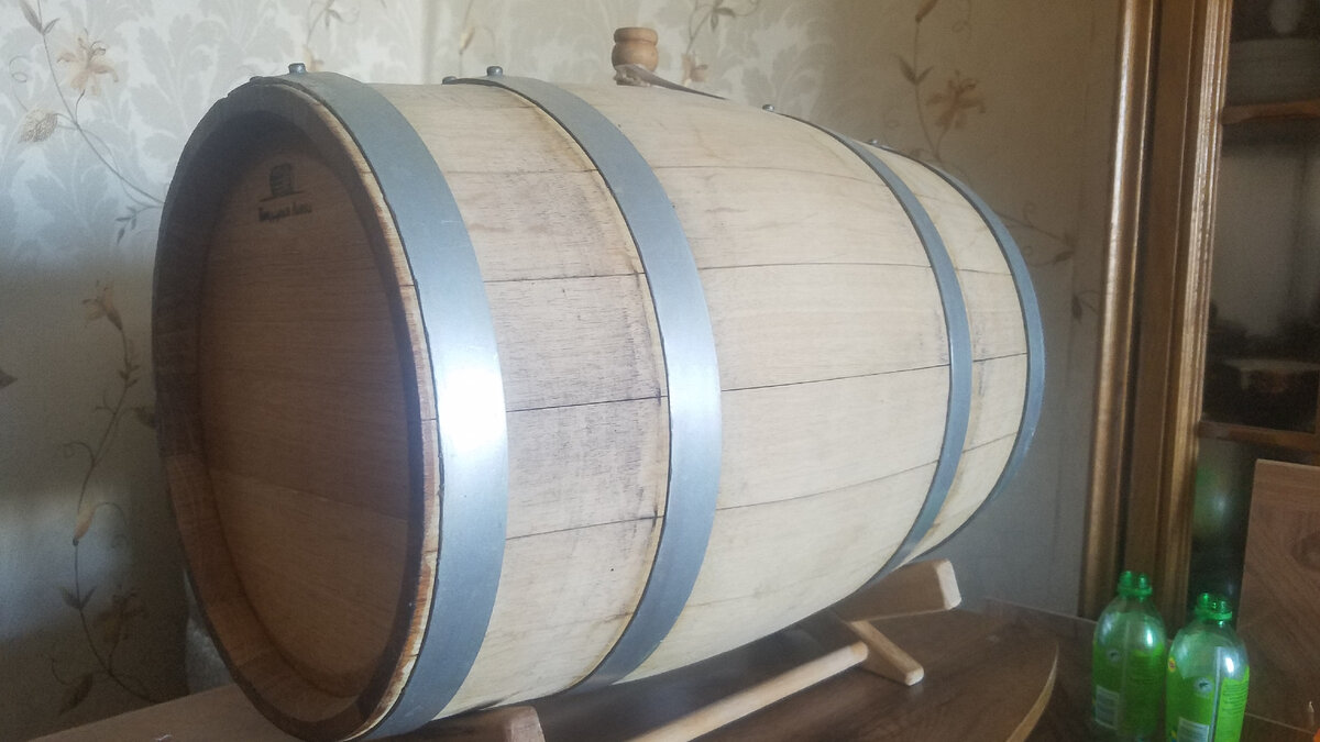 Моя бочка 30 литров.