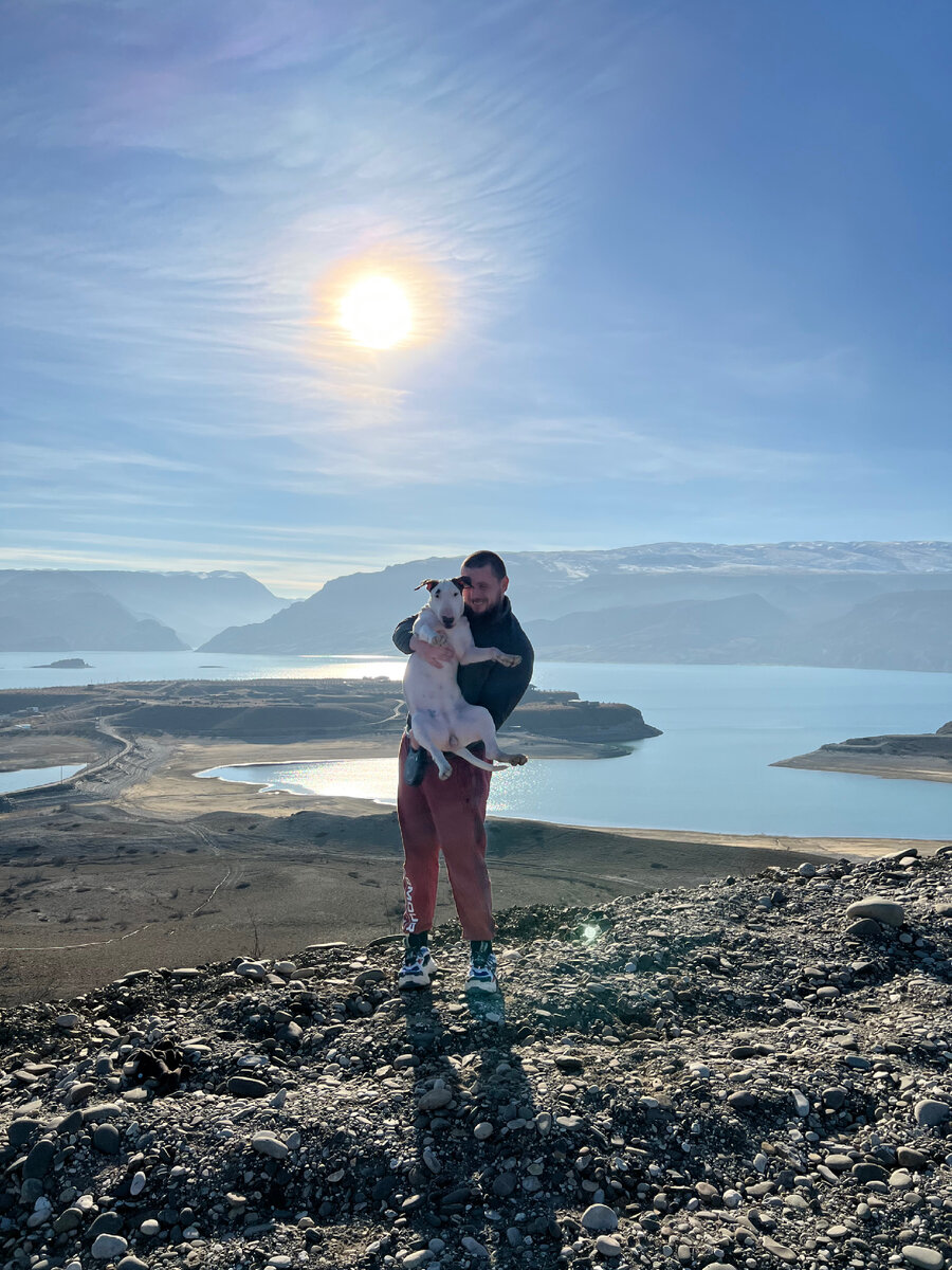Сулакское водохранилище.