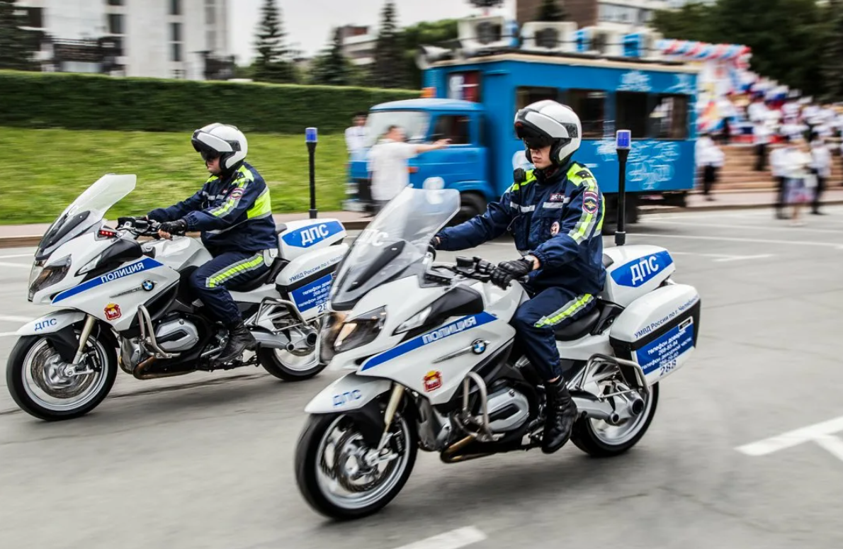 BMW Police Moto