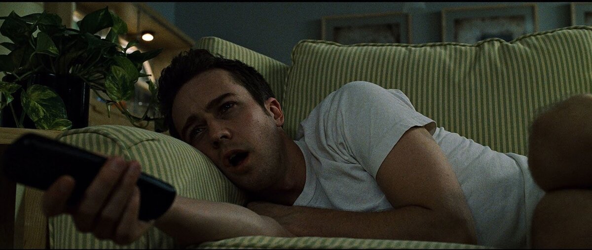 Из гениального фильма Финчера «Бойцовский клуб» по щикарной одноимённой книге Паланика 