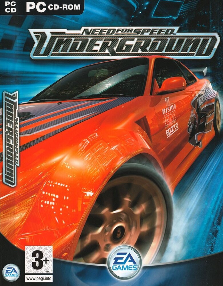 Need for Speed Underground 2003 год.