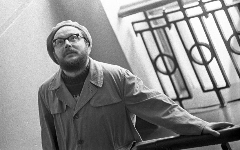 Борис Марьев. Свердловск. 1971 год. Автор снимка — фотокорреспондент газеты «Вечерний Свердловск» Надежда Медведева. Из фондов Свердловского областного краеведческого музея.