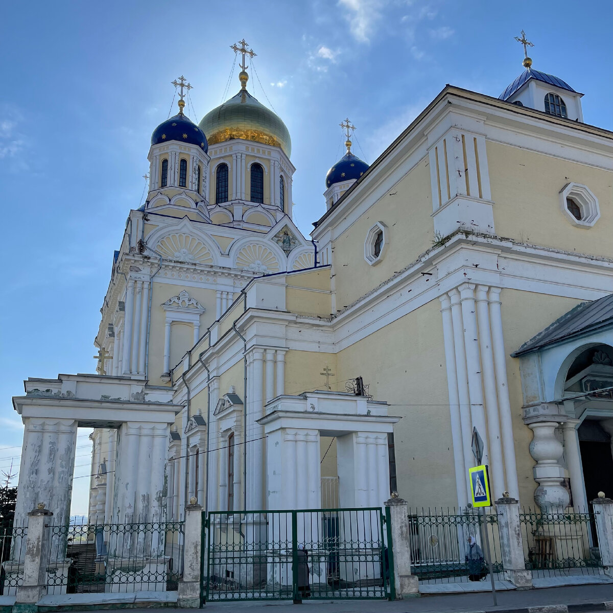 Елецкий Вознесенский собор в тумане фото