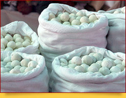 Курт (он же курут, корот, хурут, гурт, корт; с тюркского «коро» означает «сухой», «высушенный») - это калорийное кисломолочное изделие кочевников Центральной Азии, высушенное в естественных условиях, нечто среднее между соленым сушеным творогом и твердым молодым сыром в форме шариков разной величины. Рецепт курта был изобретен много веков назад с целью консервации молочных продуктов, когда торговые караваны отправлялись в долгий путь, а скотоводы с зеленой весны и до поздней осени уходили далеко от дома со своей живностью. Именно тогда потребовалась смекалка их жен, как снабдить своих защитников в путь, и появились такие кулинарные изделия, которые долго не портились и оставались вкусными (баурсаки, козинаки, курт и т.п.).