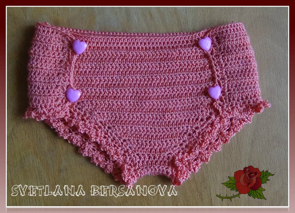 Юбочка крючком для девочки. Часть 1 . Skirt crochet for girl