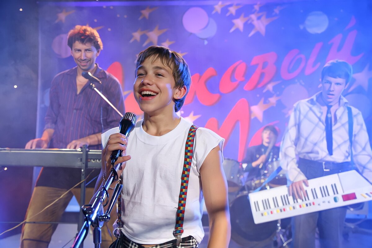 Кадр из фильма «Ласковый май, 2009 год, режиссер Владимир Виноградов