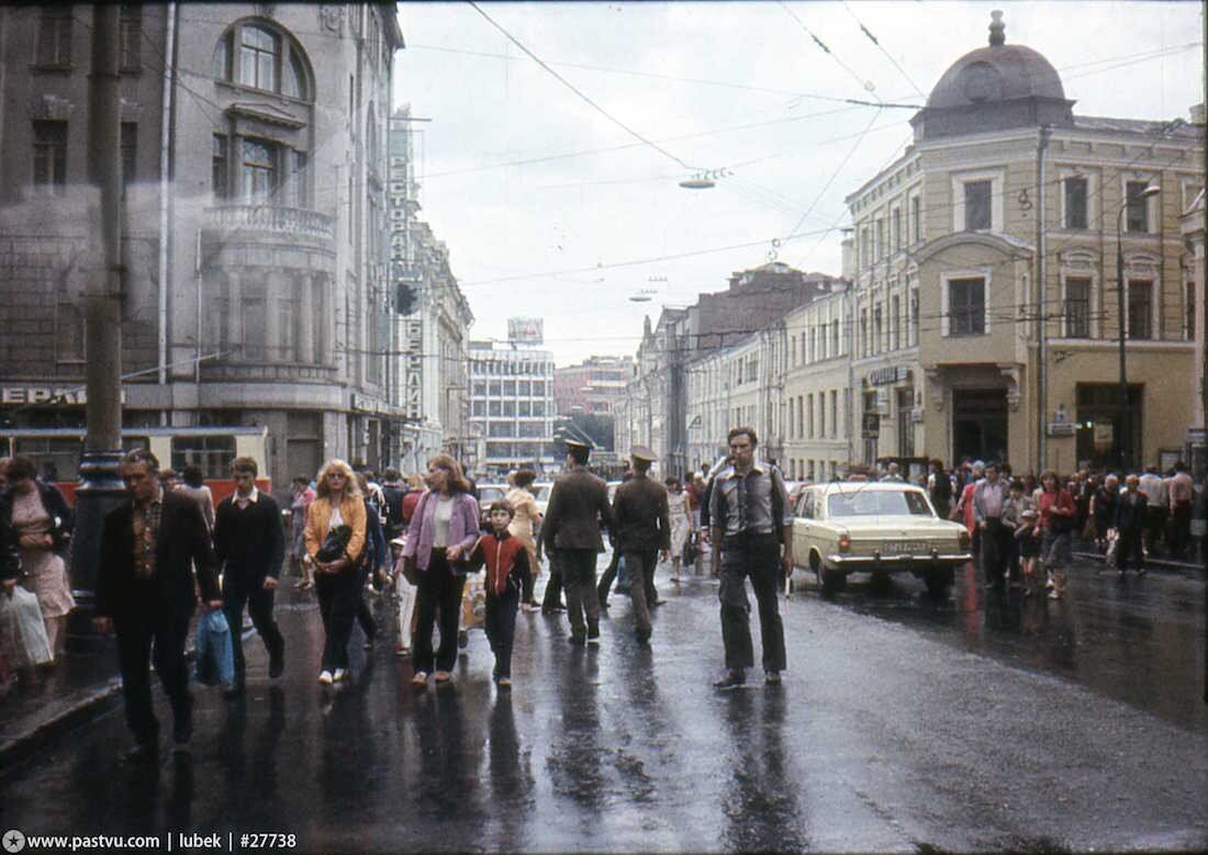 москва в 1985