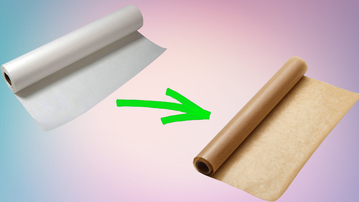 Можно ли пергаментную бумагу заменить бумагой