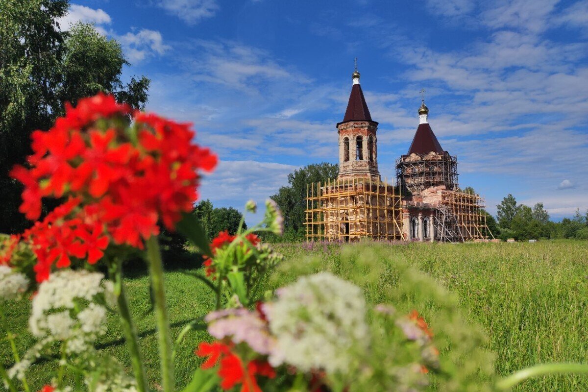 Старая Церковь в деревне Петяявеси