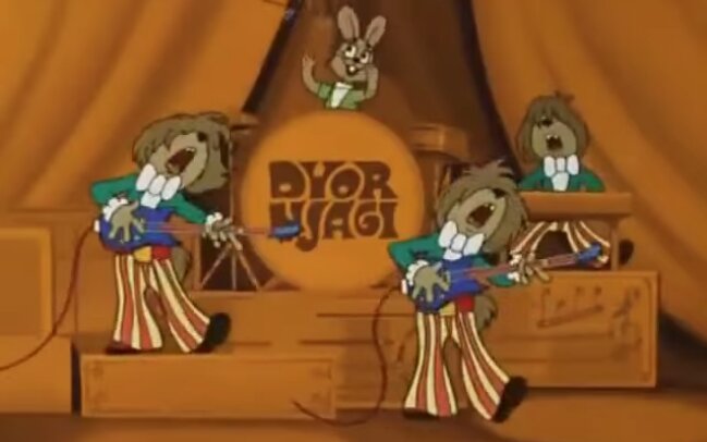 Кадр из мультфильма "Ну, погоди!"