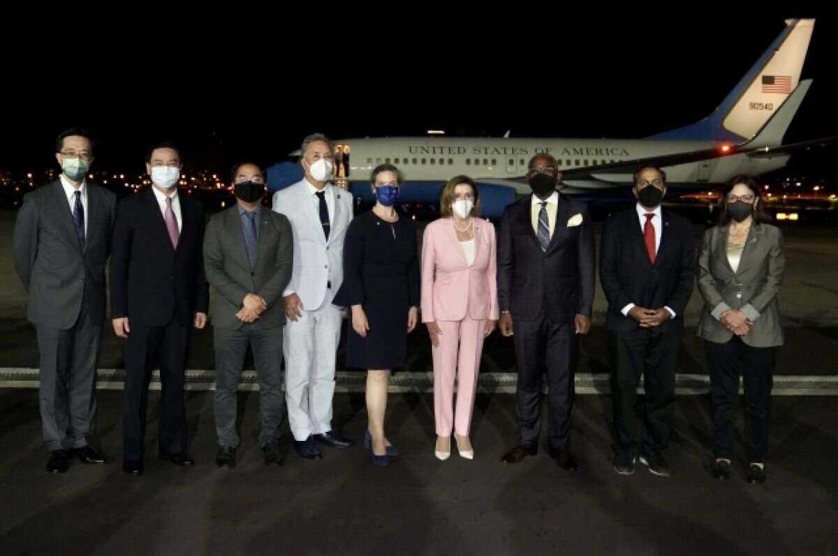    Визит Нэнси Пелоси на Тайвань.