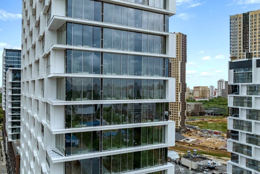 ЖК премиум-класса «Событие» – аэросъемка Новострой-М