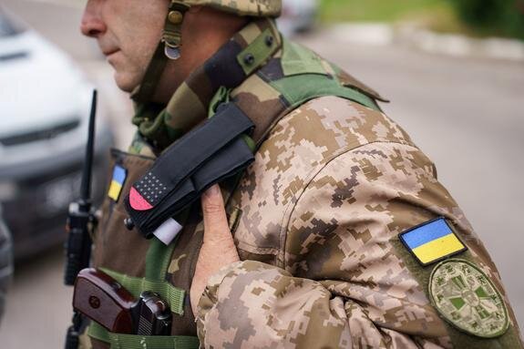    Украинский солдат. Фото: Mihir Melwani/globallook.com