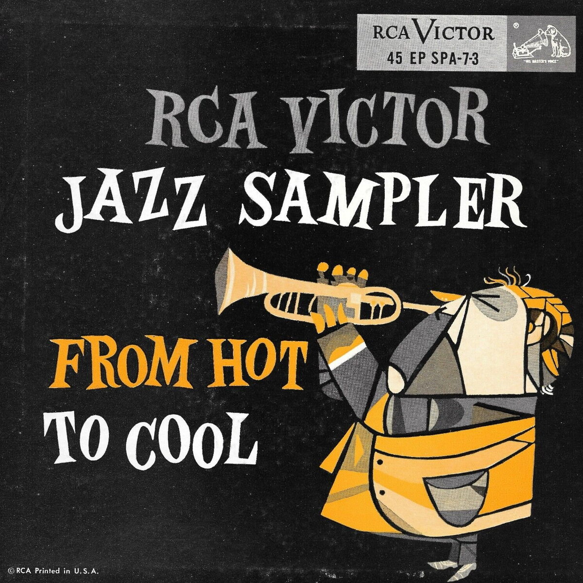 RCA Victor Jazz Sampler - From Hot To Cool 7" EP