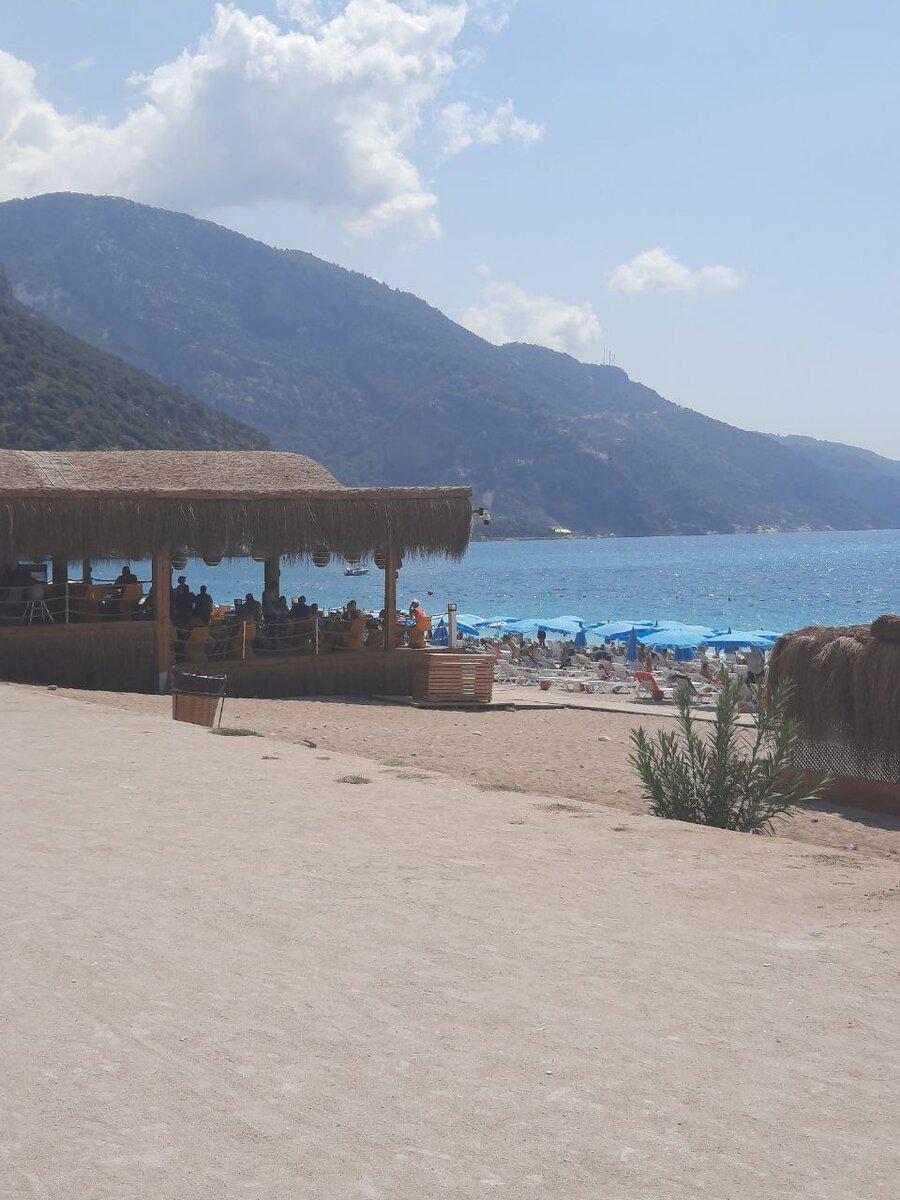 Пляжный городок Олюдениз. Турция