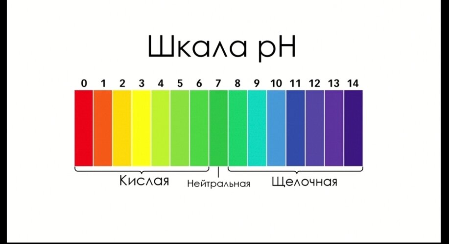 Шкала рН показывает какуб среду имеет вещество, например гидроксид натрия имеет щелочную среду от 10 до 14,а серная кислота наоборот имеет кислую среду от 6 до 1, для многих растений нейтральная среда самая лучшаю за исключением хвойных и гортензий. 