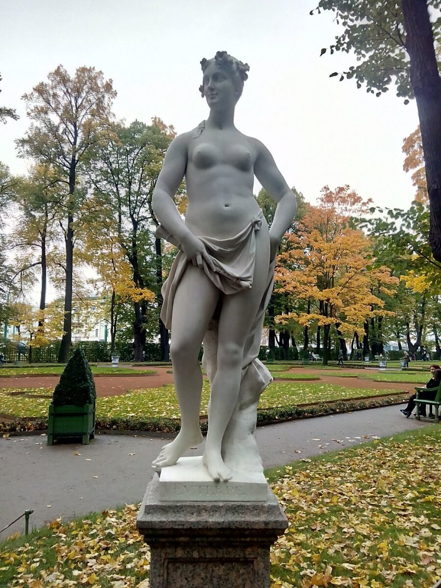 Летний сад, Санкт-Петербург, 2 октября 2016 года.