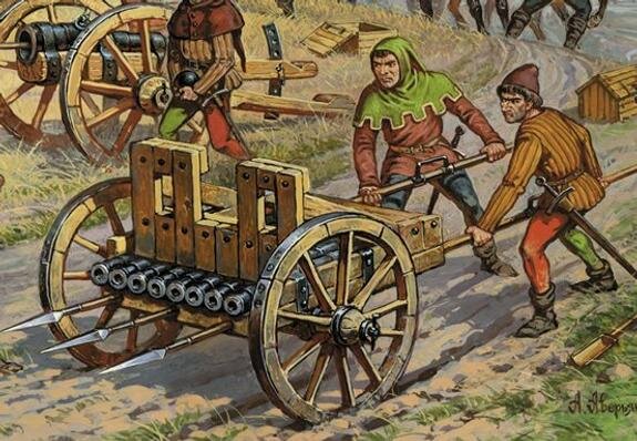    Какое оружие в позднем средневековье называли словом «рибадекин»