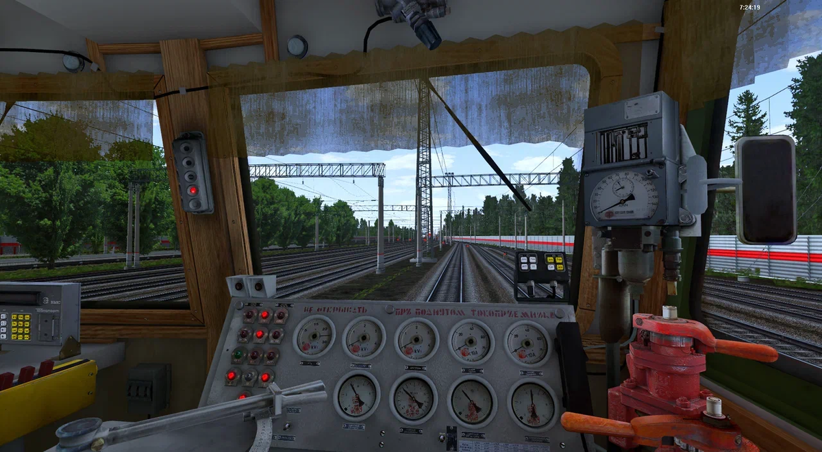 Кабина ВЛ82м-061