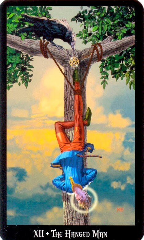 Старший Аркан Таро Повешенный
