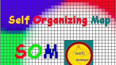 Нейронная сеть. Machine learning. SOM. Самоорганизующаяся карта Кохонена. Обучение без учителя JS.