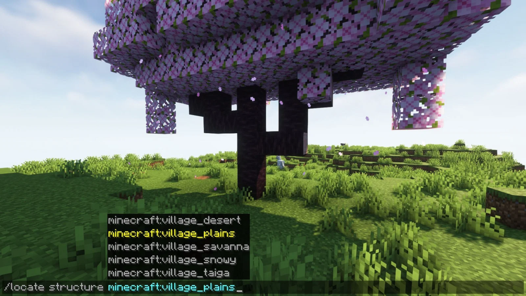 Как найти деревни в Minecraft для Android