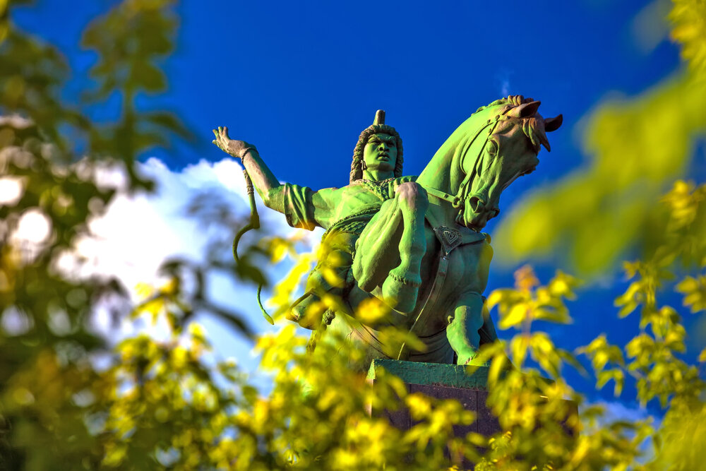 Памятник Салавату Юлаеву — национальному герою Башкирии